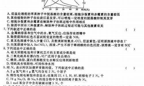 2017理科综合3高考,2017全国3理综