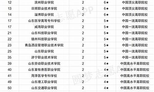 山东大专分数线,山东大专分数线排名