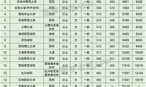 云南大学录取分数线2023文科生_云南大学录取分数线