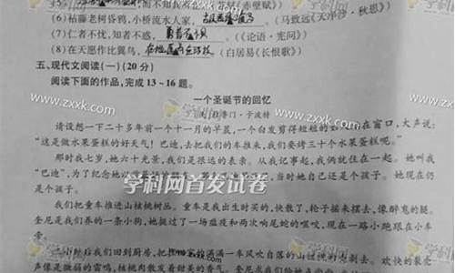 江苏高考语文2017答案解析,江苏高考语文2017答案