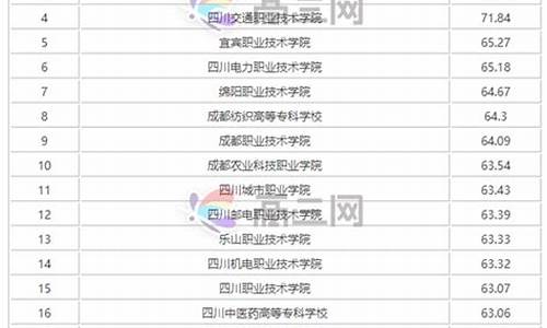 二本线最低的公办大学_四川公办大学排名及分数线