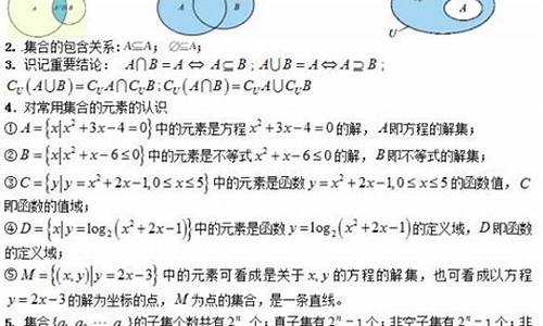 新高考数学知识点全总结,新高考知识点数学