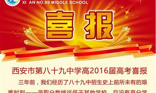 西安中学2016高考喜报_陕西省西安中学2019年高考喜报