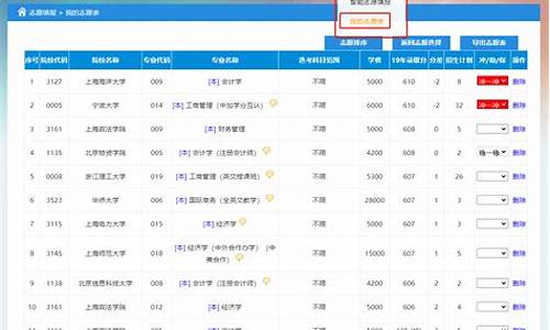 浙江高考模拟填报志愿系统入口-浙江高考模拟填报志愿