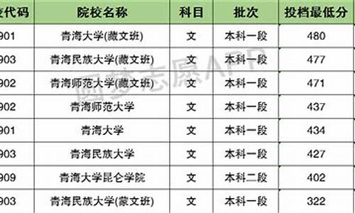 2029年青海省高考录取分数线_2024青海高考录取名单